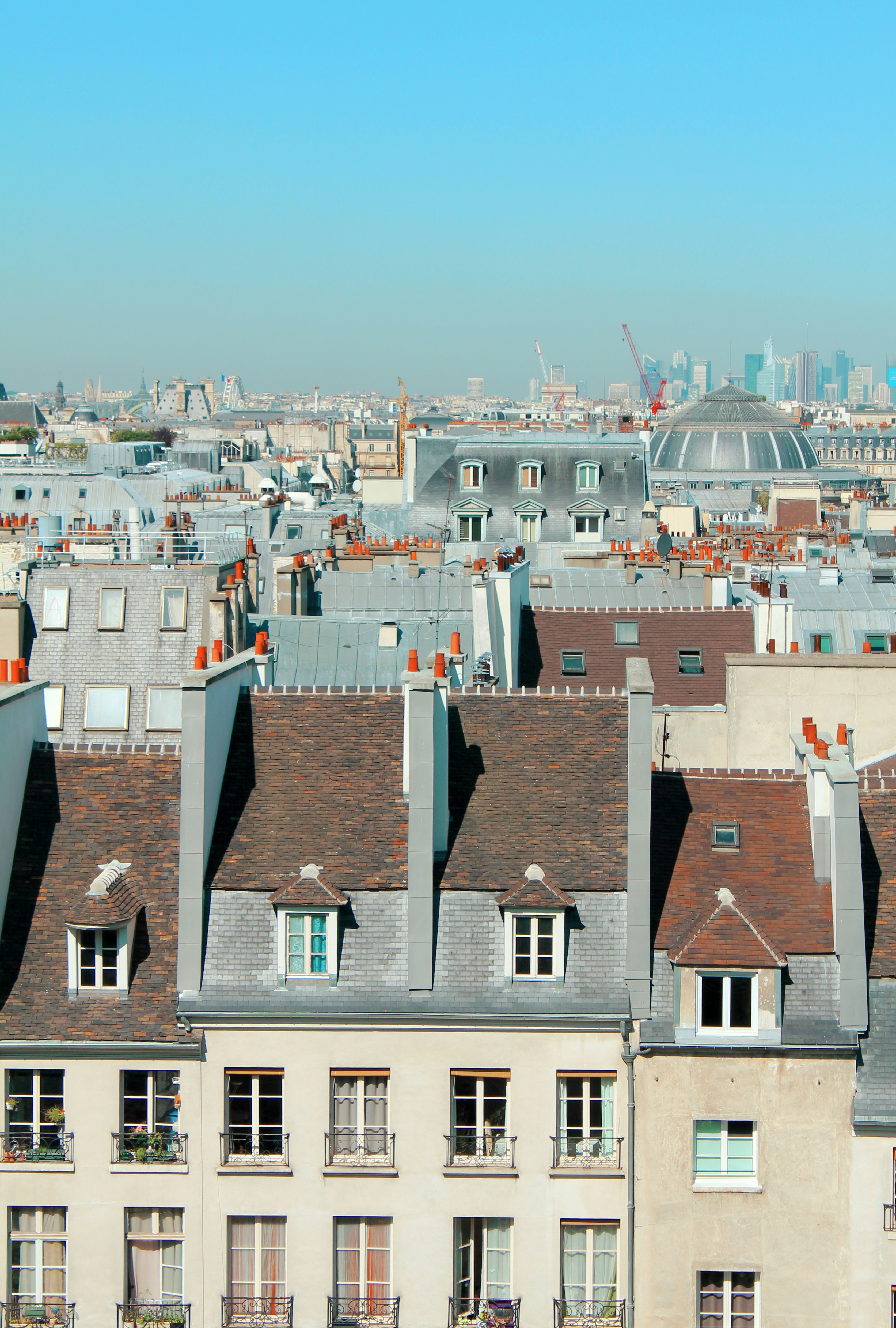 brown and white concrete houses during daytime